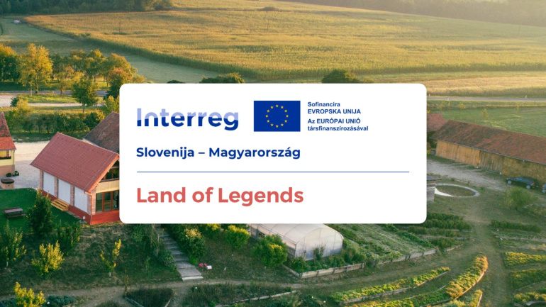 Land of Legends – Interreg Slovenija–Madžarska, Sofinancira Evropska unija