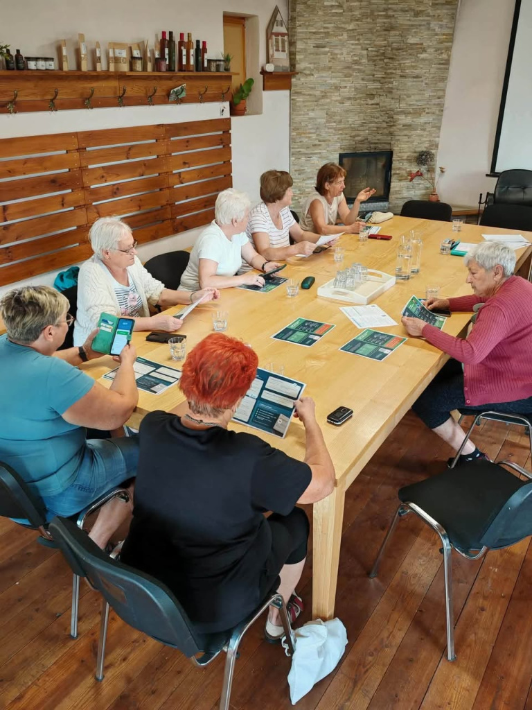 Delavnica o pravicah za starejše ženske na Goričkem